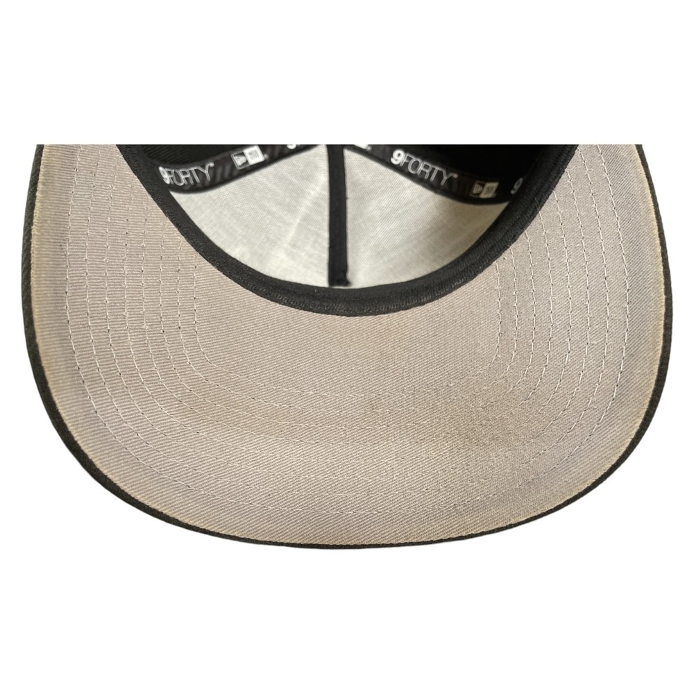 Detroit Tiger Baseball Cap — Black/White Old English D — One Size - Picture 8 of 10